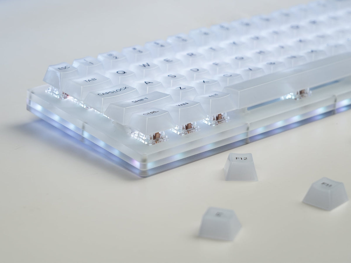 Lambodo Frost Translucent Cherry Profile Keycap Full Set (141-Key)