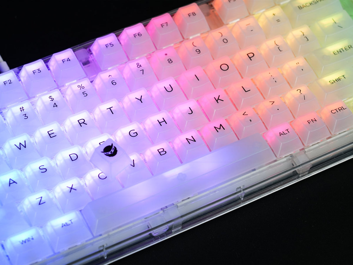 Lambodo Frost Translucent Cherry Profile Keycap Komplettset (141-Tasten)