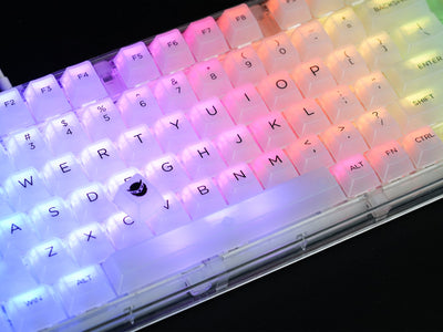Lambodo Frost Translucent Cherry Profile Keycap Full Set (141-Key)