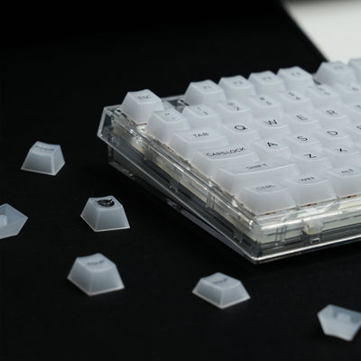 Lambodo Frost Translucent Cherry Profile Keycap Full Set (141-Key)