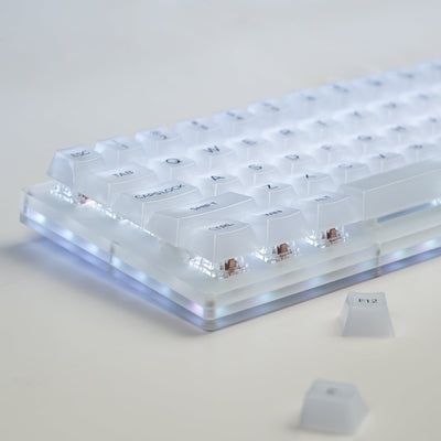 Lambodo Frost Translucent Cherry Profile Keycap Full Set (141-Key)