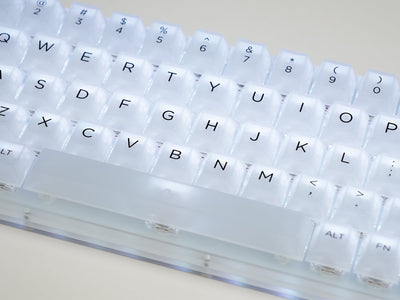 Lambodo Frost Translucent Cherry Profile Keycap Full Set (141-Key)