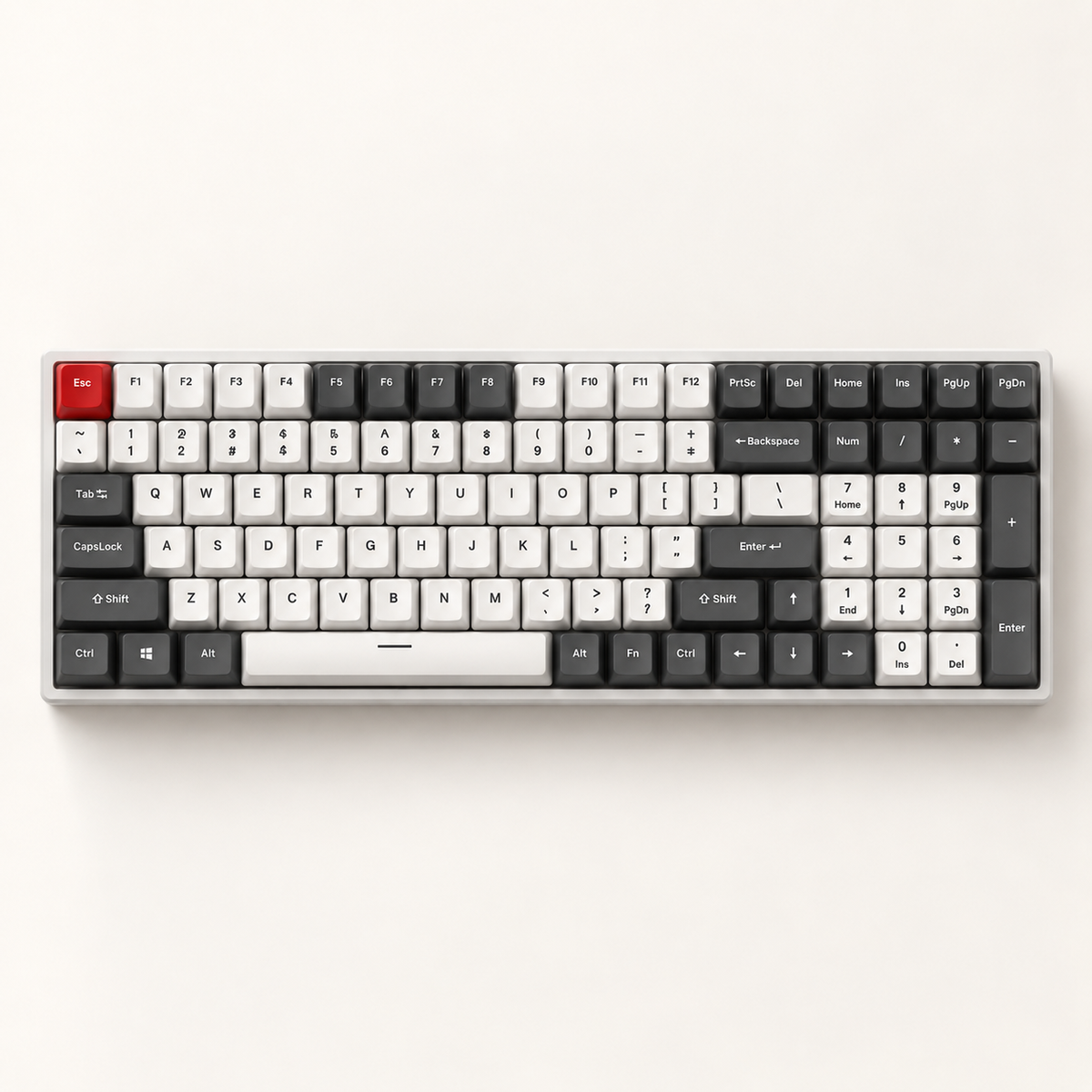 Clavier mécanique RVB remplaçable à chaud tri-mode RK Royal Kludge RK100